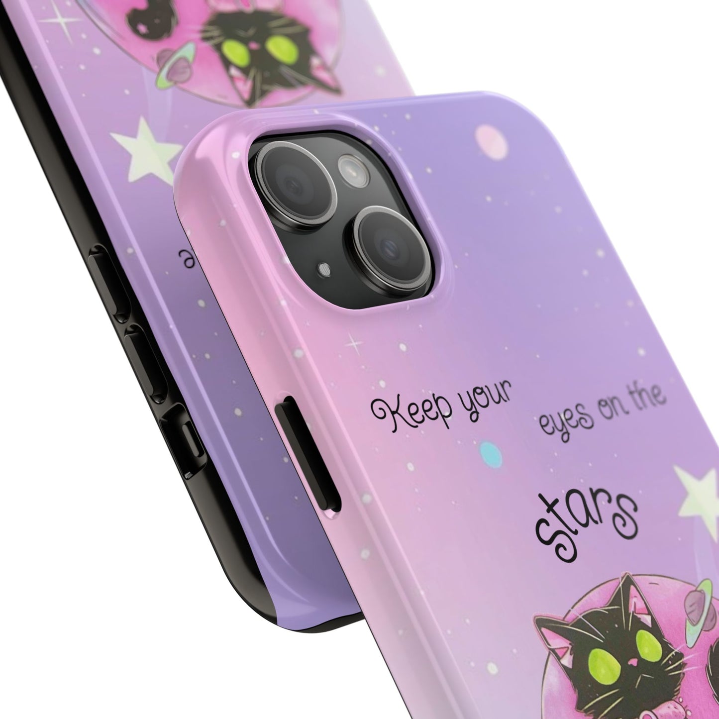 Meowgical skies Tough Phone Cases