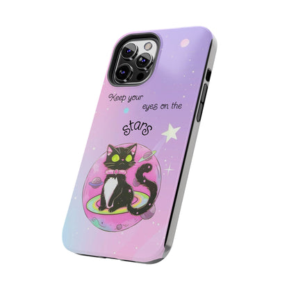 Meowgical skies Tough Phone Cases