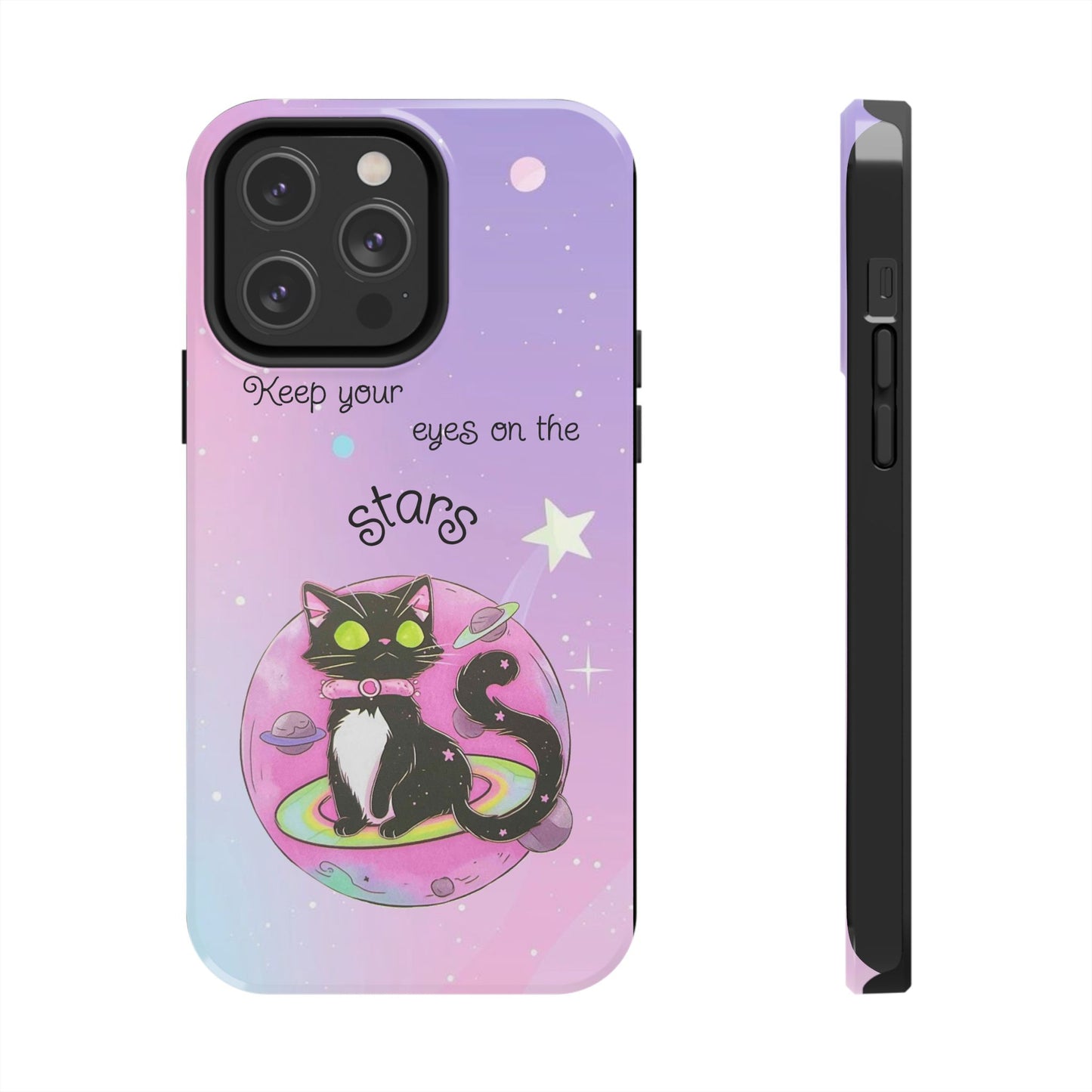 Meowgical skies Tough Phone Cases