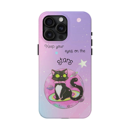 Meowgical skies Tough Phone Cases