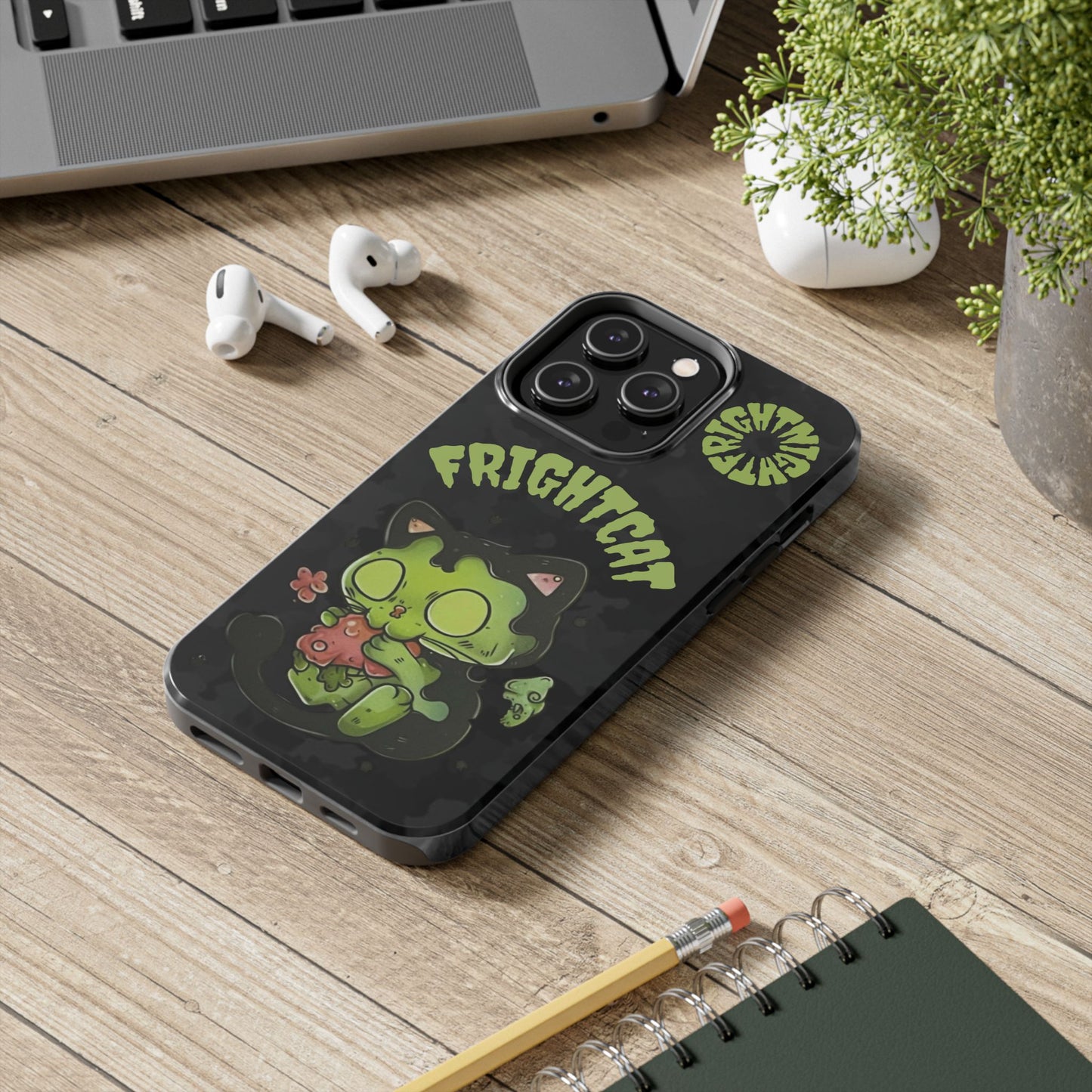 Fright cat Tough Phone Case - iphone