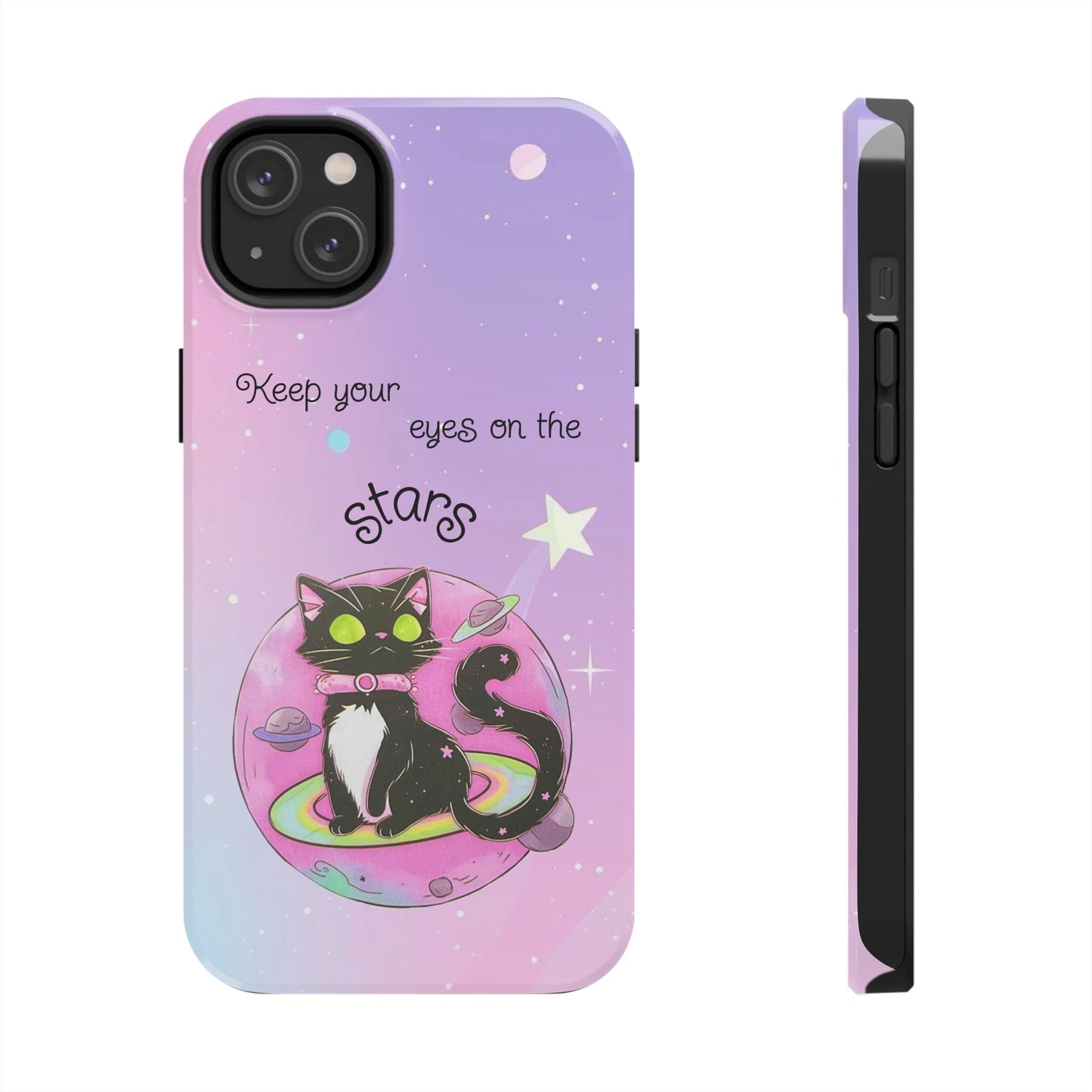 Meowgical skies Tough Phone Cases