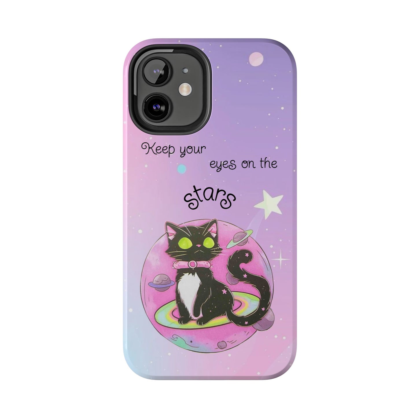 Meowgical skies Tough Phone Cases