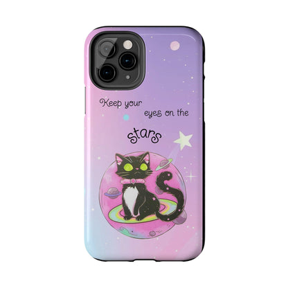 Meowgical skies Tough Phone Cases