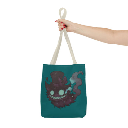 Mad hat cat double face Tote Bag (AOP)