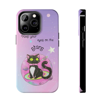 Meowgical skies Tough Phone Cases