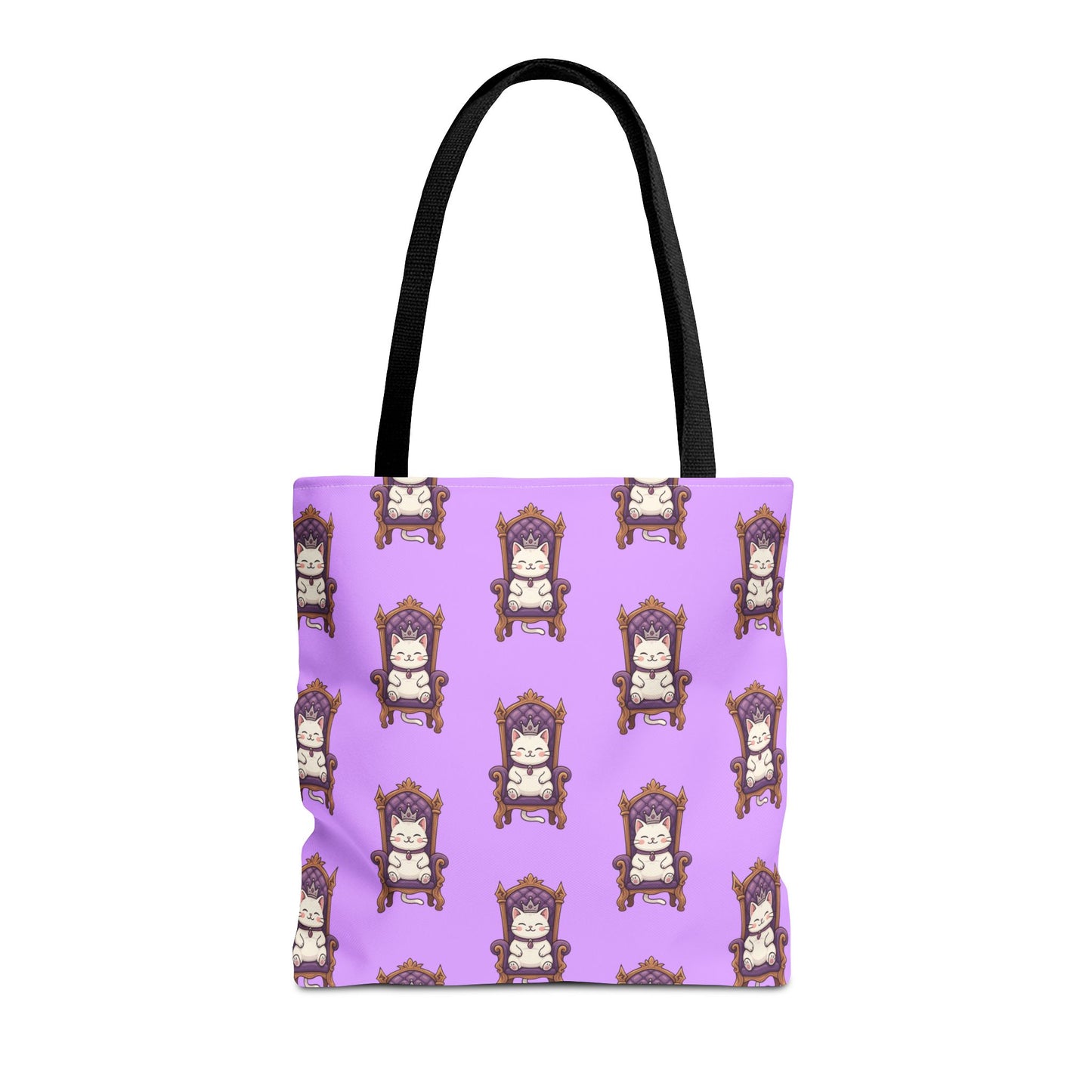 Feline Royalty Tote Bag (AOP)