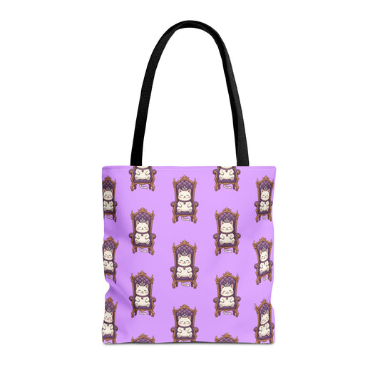 Feline Royalty Tote Bag (AOP)