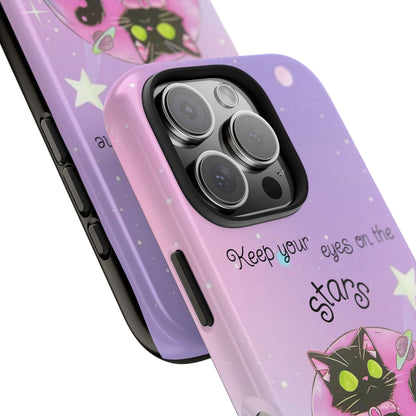 Meowgical skies Tough Phone Cases