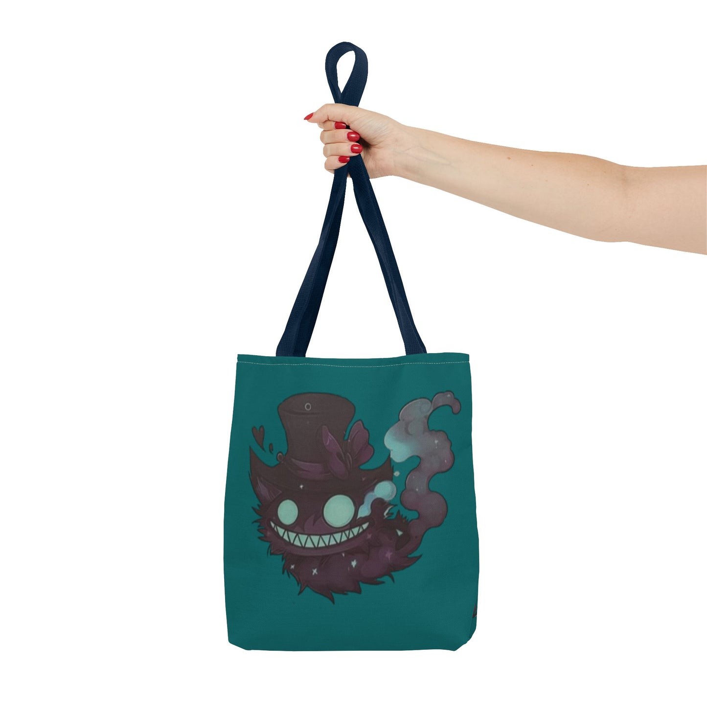 Mad hat cat double face Tote Bag (AOP)