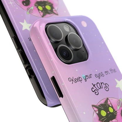 Meowgical skies Tough Phone Cases