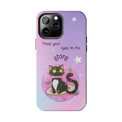 Meowgical skies Tough Phone Cases