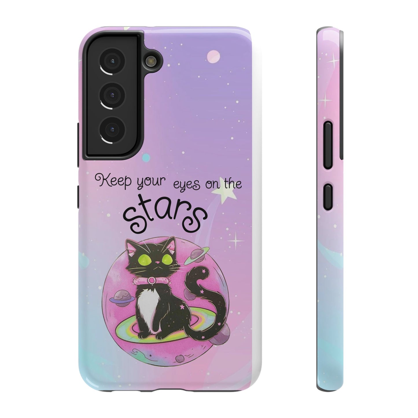 Meowgical skies impact-resistance phone case (Samsung)