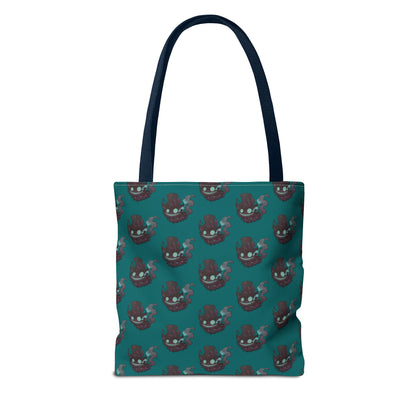 Mad hat cat double face Tote Bag (AOP)