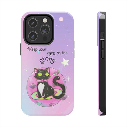Meowgical skies Tough Phone Cases