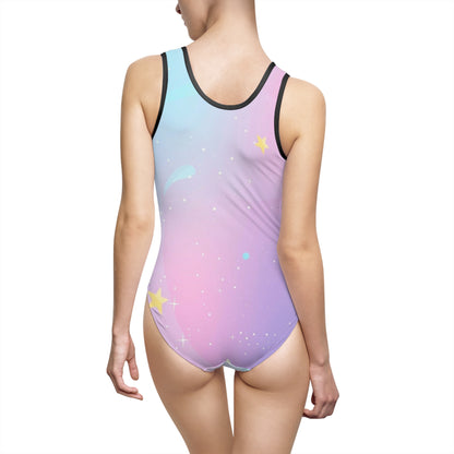 Meowgical skies Women's Swimsuit
