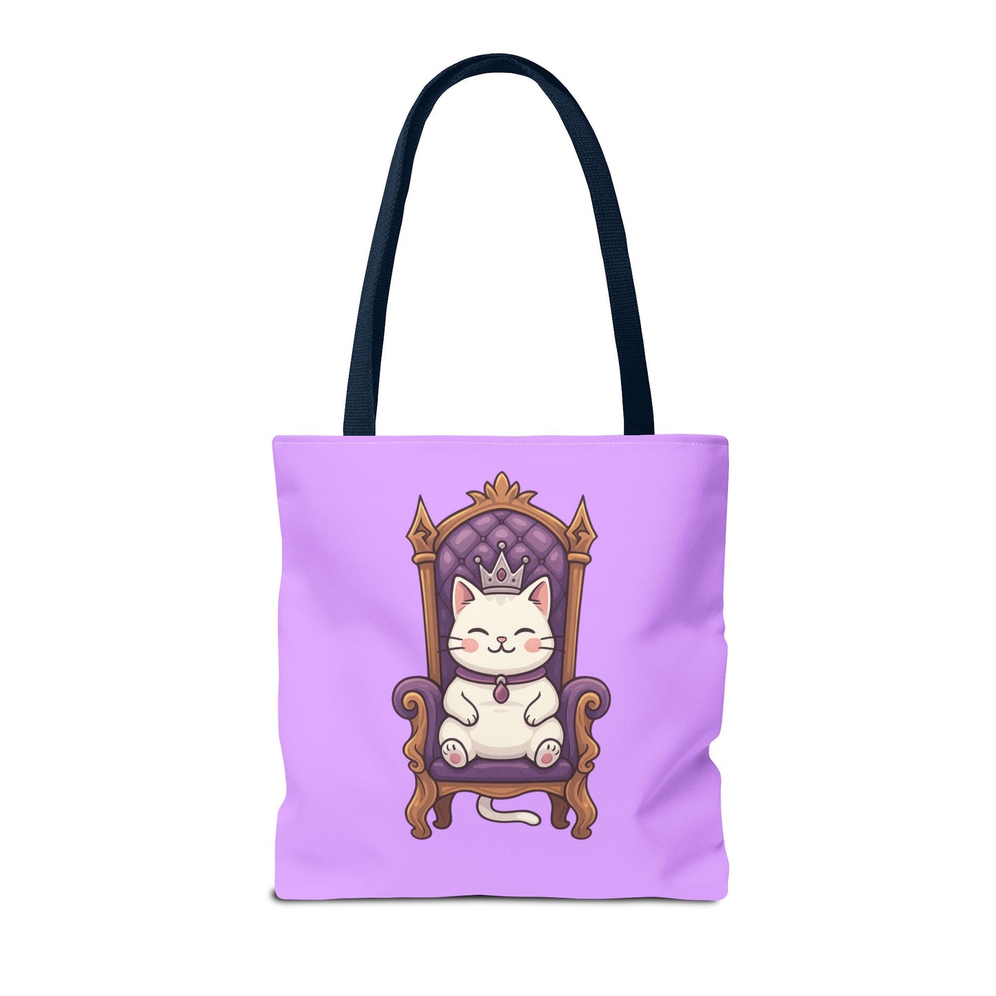 Feline Royalty Tote Bag (AOP)