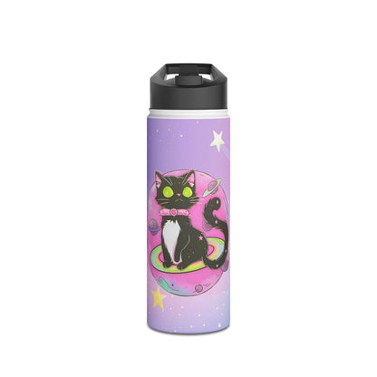 Meowgical skies Water Bottle
