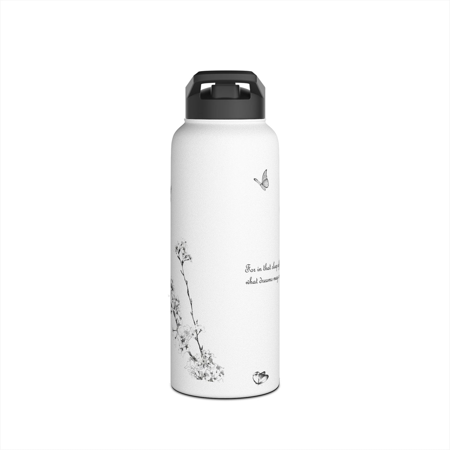 Noir purgatory Steel Water Bottle