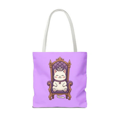 Feline Royalty Tote Bag (AOP)