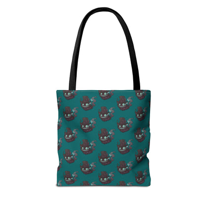 Mad hat cat double face Tote Bag (AOP)