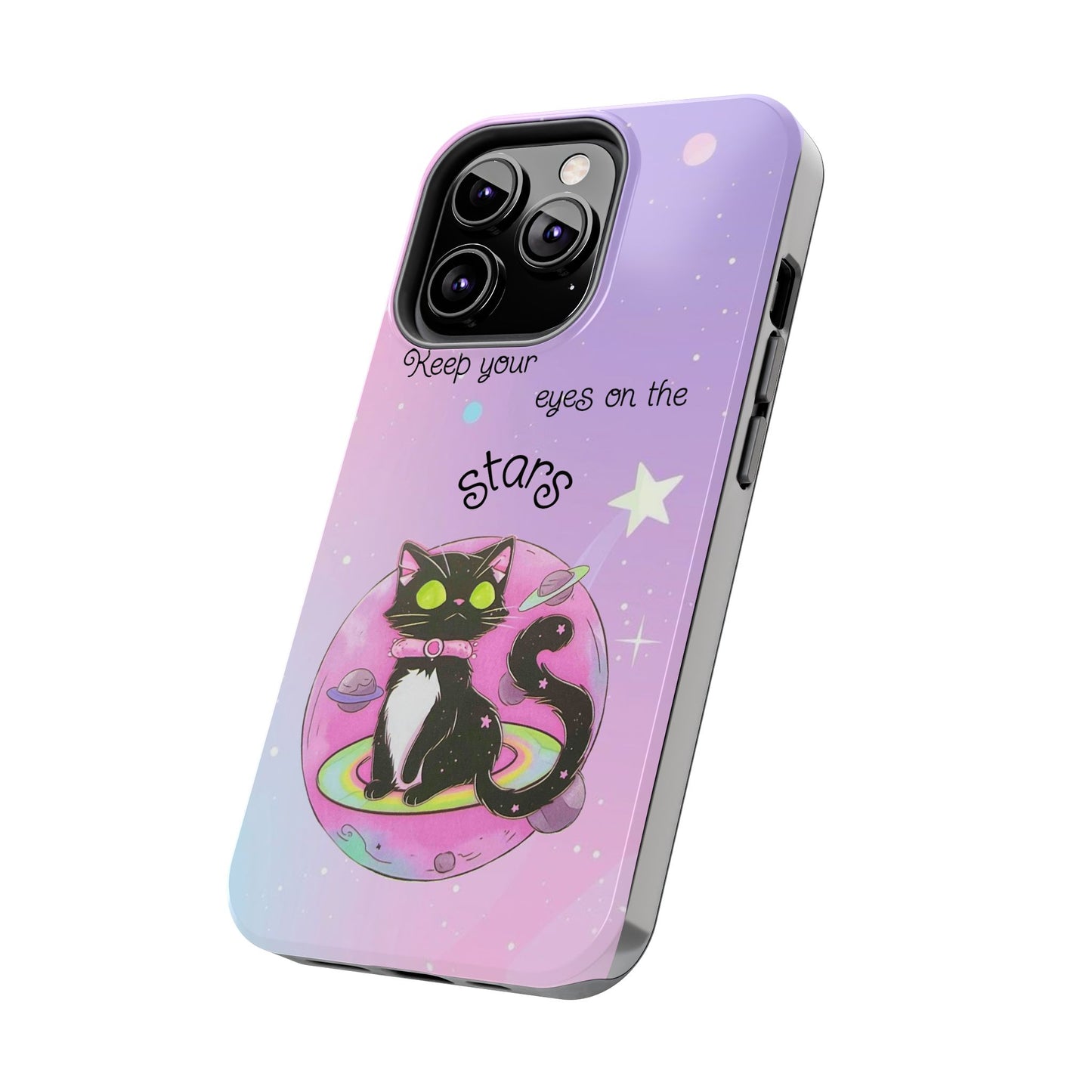 Meowgical skies Tough Phone Cases