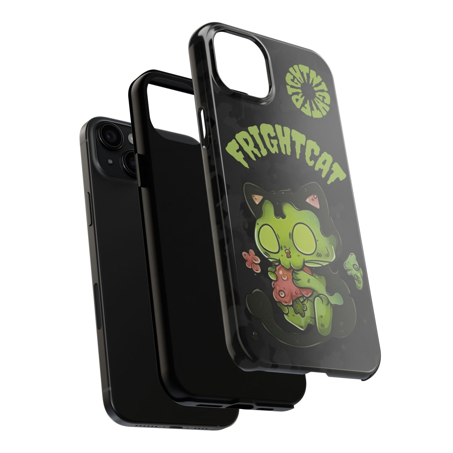 Fright cat Tough Phone Case - iphone