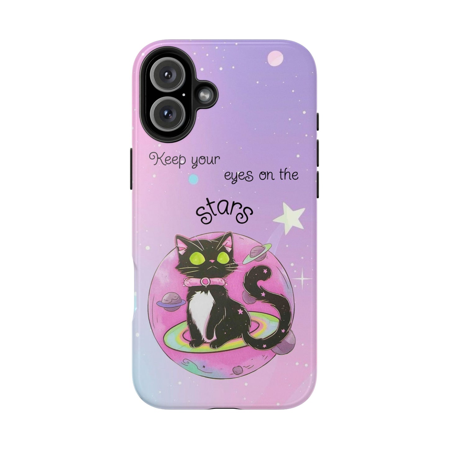 Meowgical skies Tough Phone Cases