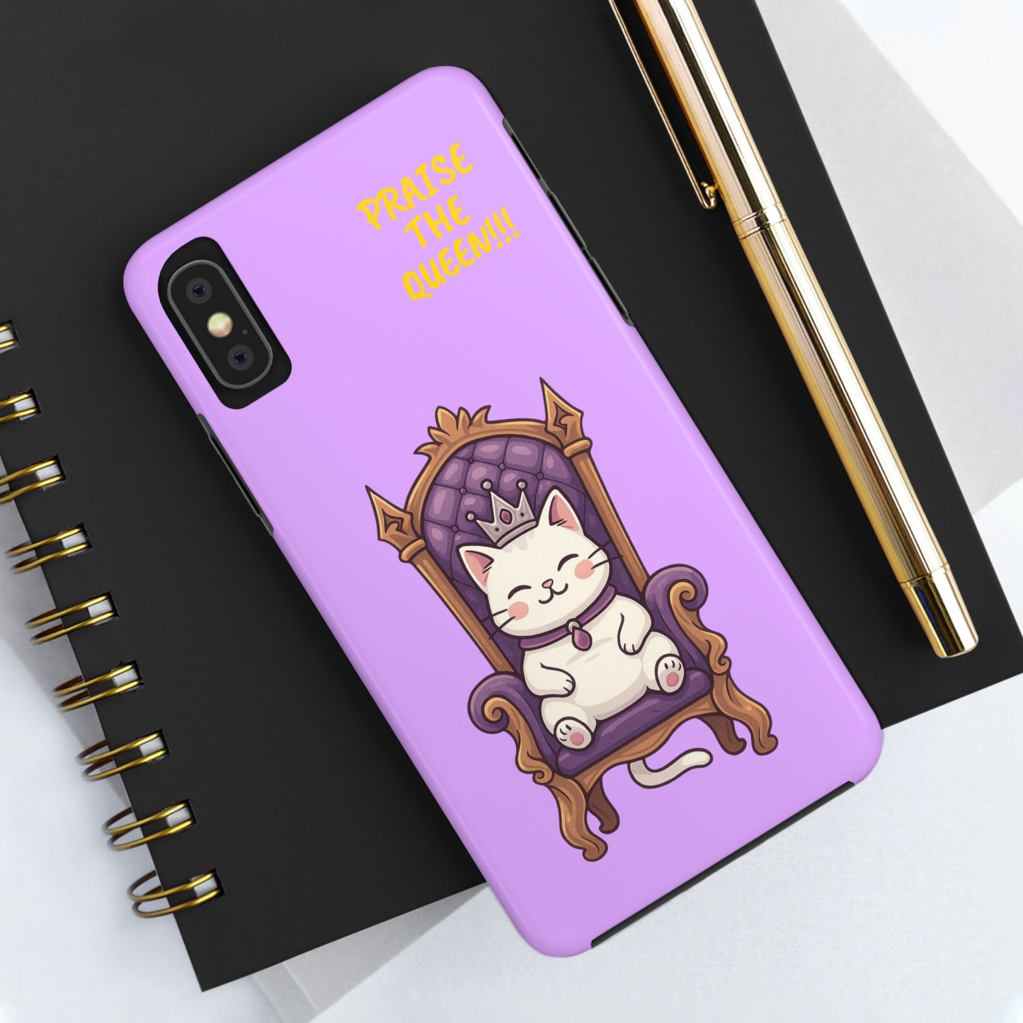 Feline Royalty Tough Phone Cases