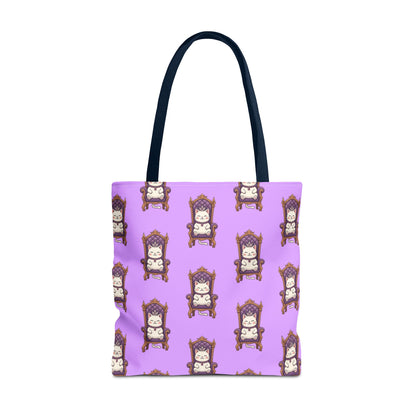 Feline Royalty Tote Bag (AOP)