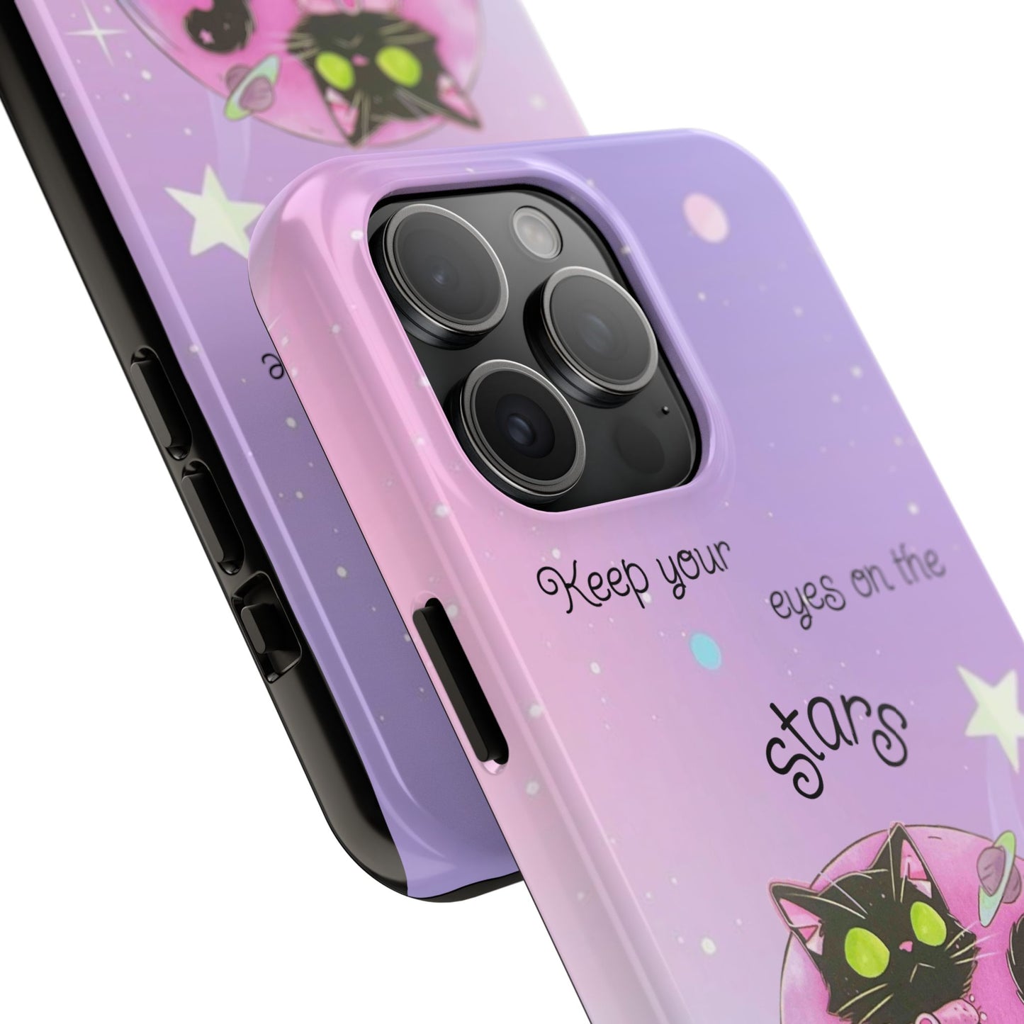 Meowgical skies Tough Phone Cases