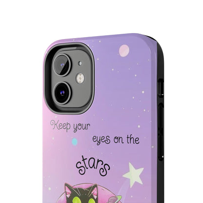 Meowgical skies Tough Phone Cases