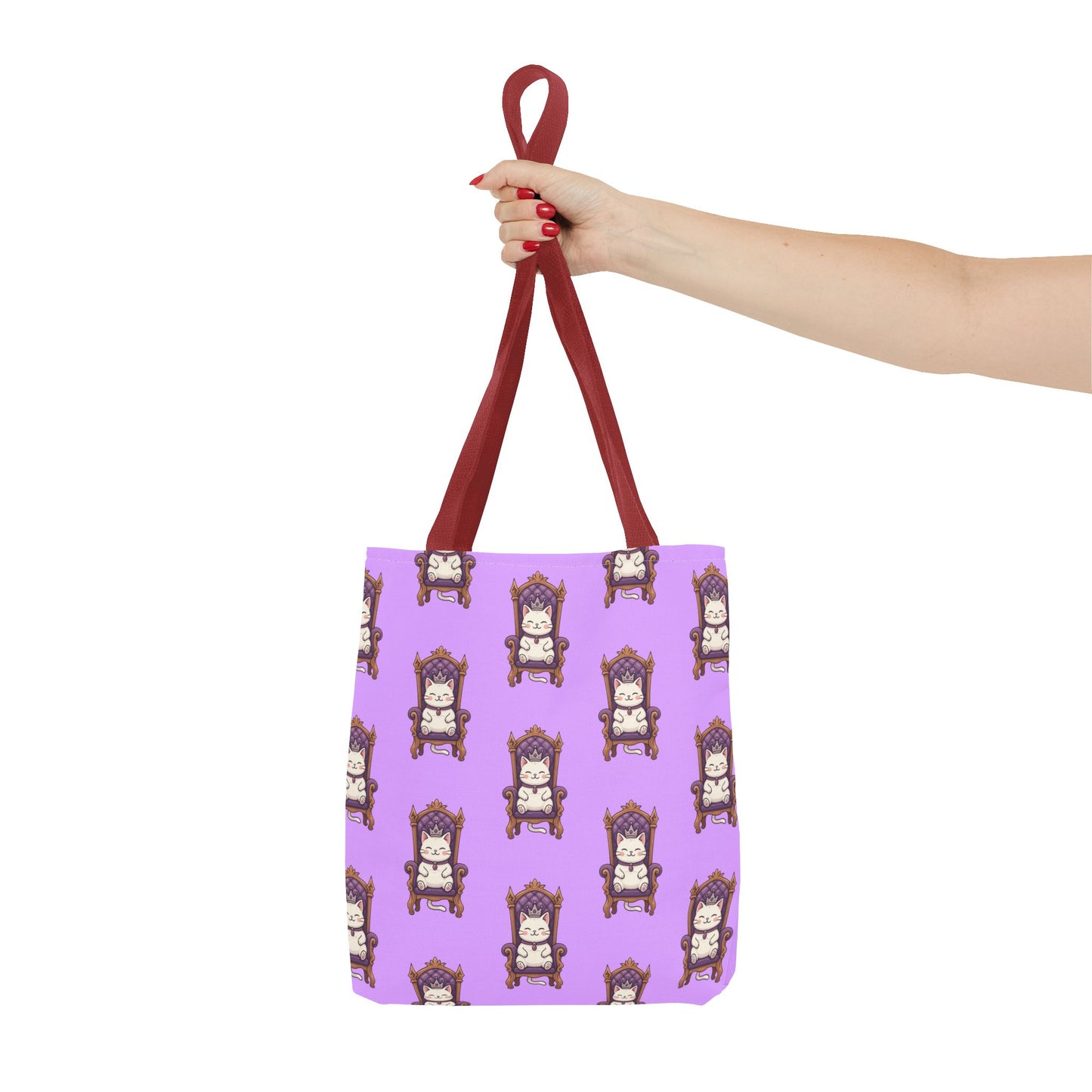 Feline Royalty Tote Bag (AOP)