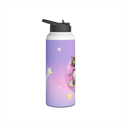 Meowgical skies Water Bottle