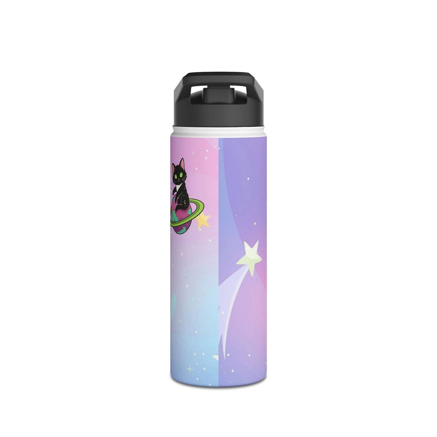 Meowgical skies Water Bottle