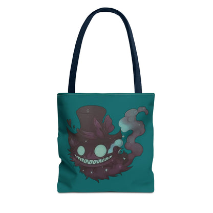 Mad hat cat double face Tote Bag (AOP)