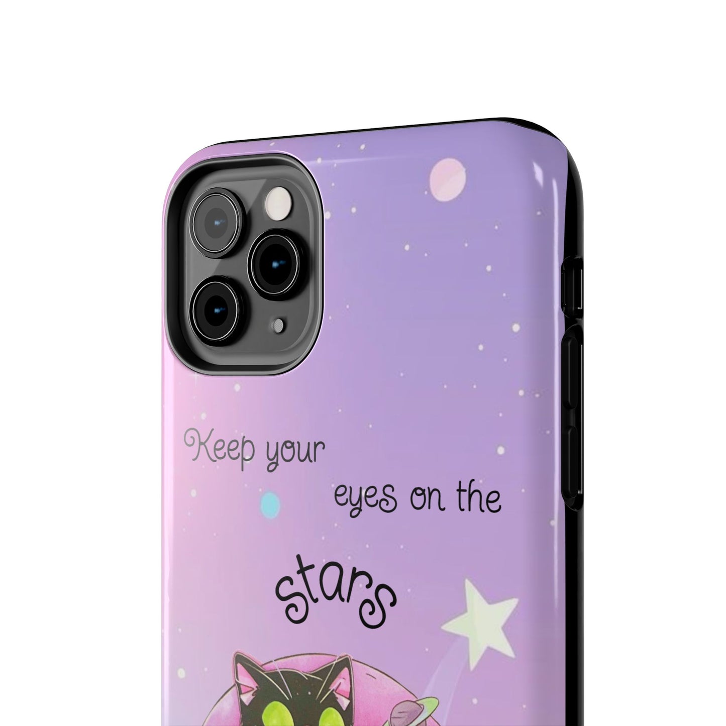 Meowgical skies Tough Phone Cases