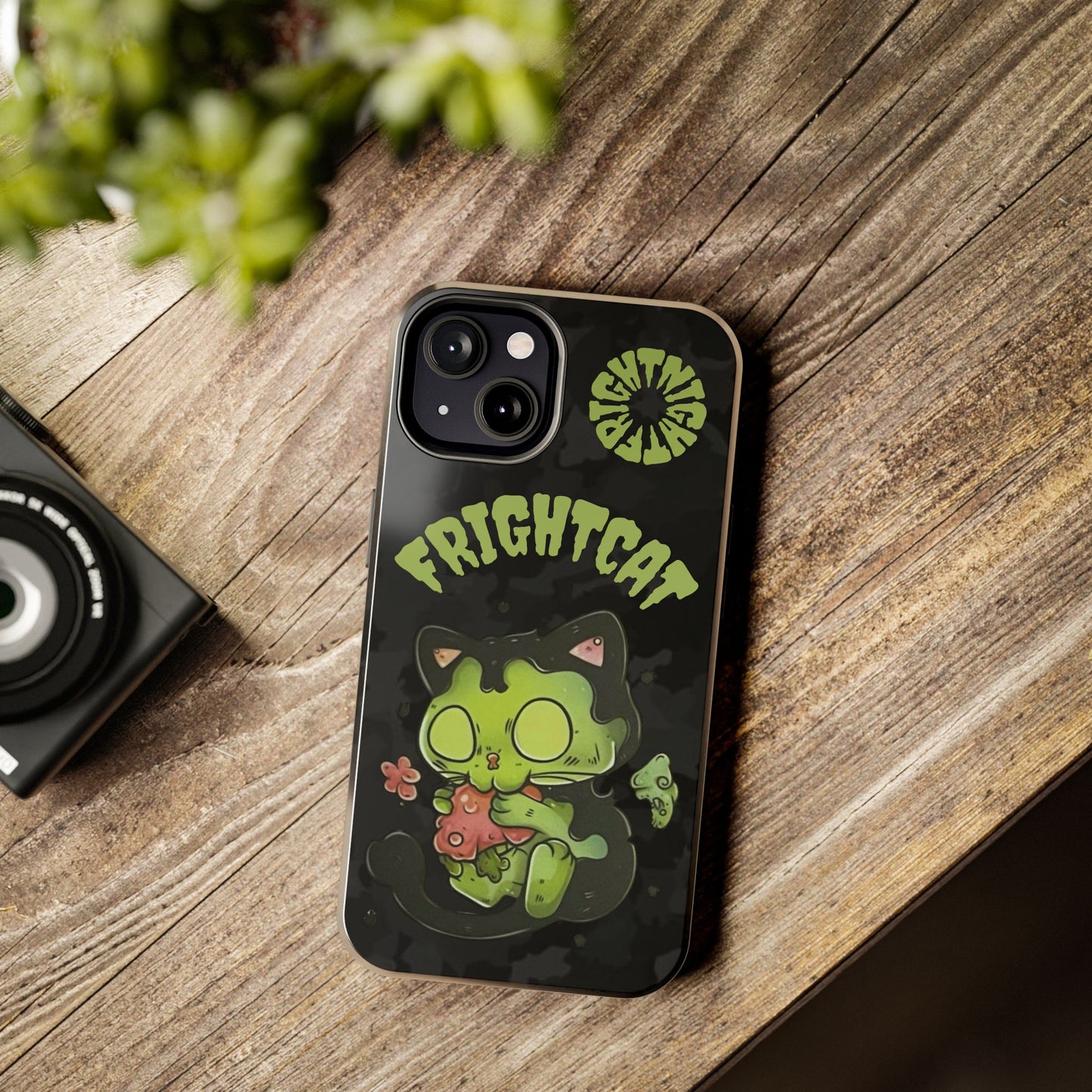 Fright cat Tough Phone Case - iphone