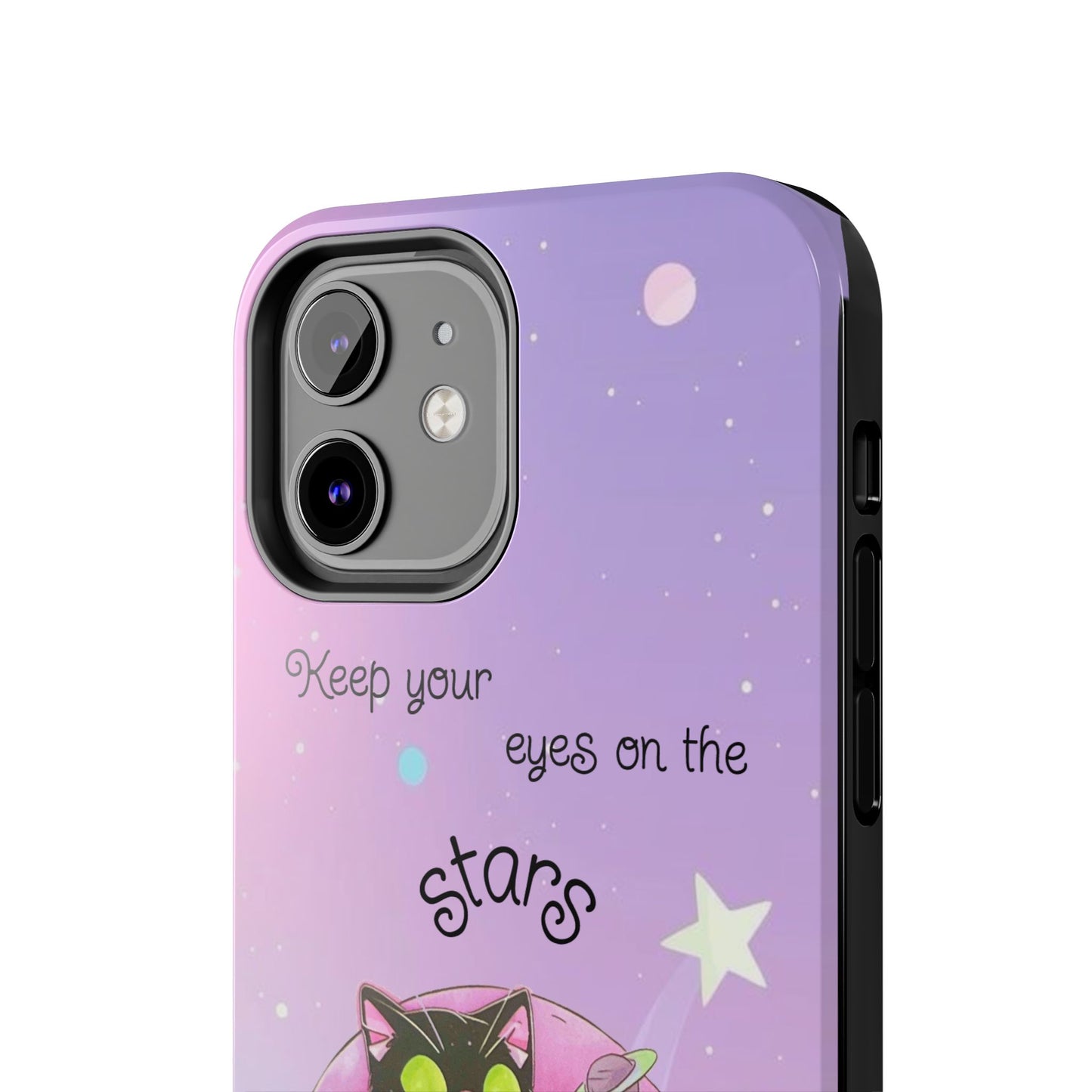 Meowgical skies Tough Phone Cases