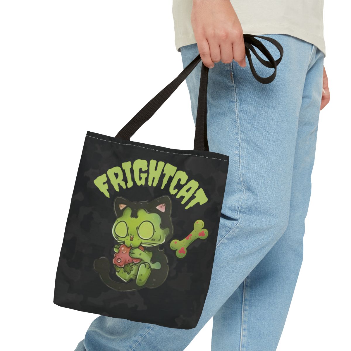 Frightcat tote bag